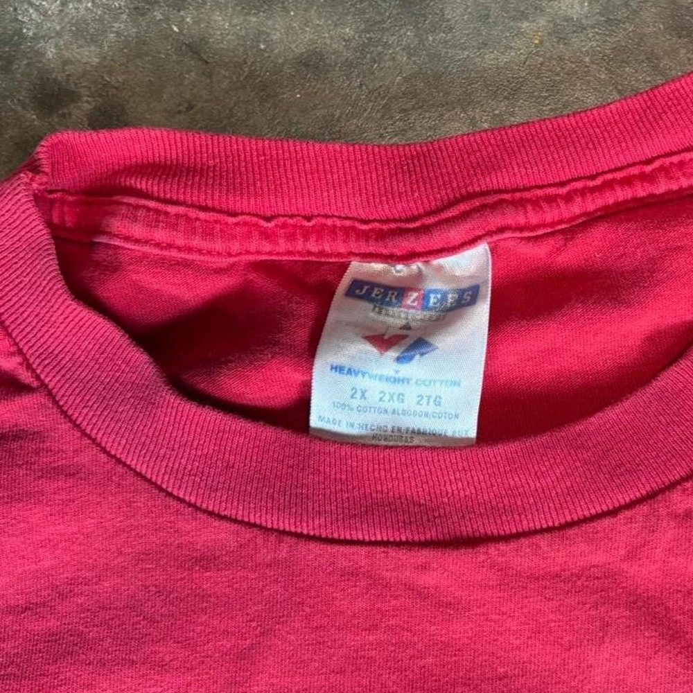 Red vintage 90s national hot rod association t-shirt Size men's XXL - Picture 3 of 5